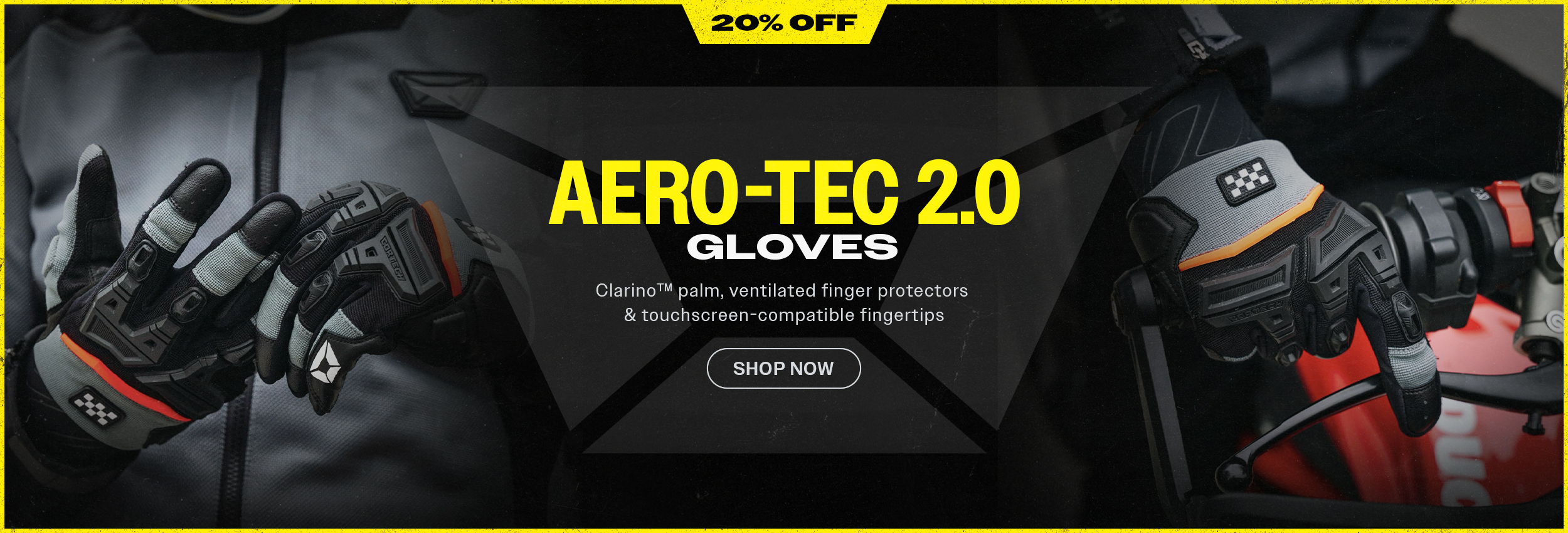 Cortech Men's Aero-Tec 2.0 Gloves